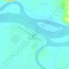 Aniak topographic map, elevation, terrain