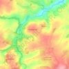 La Combe topographic map, elevation, terrain