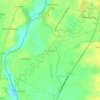 Talampas topographic map, elevation, terrain