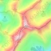Vanil Noir topographic map, elevation, terrain
