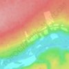 Blissfield topographic map, elevation, terrain