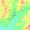 Potchefstroom topographic map, elevation, terrain