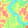 Whitsett topographic map, elevation, terrain