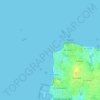 O Sinal do Fuciño do Porco topographic map, elevation, terrain
