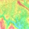 Noura topographic map, elevation, terrain