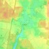 Ridders topographic map, elevation, terrain