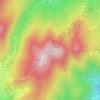 Toter Mann topographic map, elevation, terrain