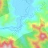 Lambu topographic map, elevation, terrain