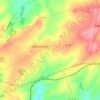 Isigny topographic map, elevation, terrain