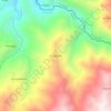 Musullacta topographic map, elevation, terrain