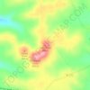 Selby Knob topographic map, elevation, terrain