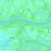 Haue topographic map, elevation, terrain