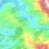 Surah topographic map, elevation, terrain
