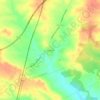 Pozoseco topographic map, elevation, terrain