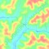 Whitehall topographic map, elevation, terrain