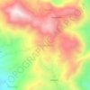 San Francisco topographic map, elevation, terrain