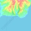 Kayuganan topographic map, elevation, terrain