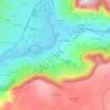 La Coste topographic map, elevation, terrain