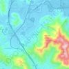 Santa Venetia topographic map, elevation, terrain