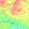 Long Newnton topographic map, elevation, terrain