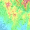 Tanay topographic map, elevation, terrain