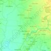 San Antonio topographic map, elevation, terrain
