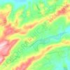 Cooke Township topographic map, elevation, terrain