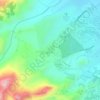 Aqua Planet topographic map, elevation, terrain