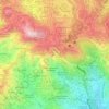 San Luis - Balsigan topographic map, elevation, terrain