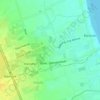 Mamatid topographic map, elevation, terrain