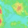Kenogami Lake topographic map, elevation, terrain