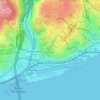 Prazeres topographic map, elevation, terrain