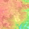 Palamaner topographic map, elevation, terrain