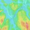 Montreal River topographic map, elevation, terrain