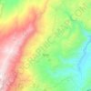 Chipatá topographic map, elevation, terrain