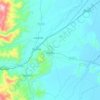 Cabana topographic map, elevation, terrain