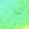 Dinklage topographic map, elevation, terrain