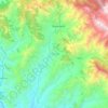 Thanamandi topographic map, elevation, terrain