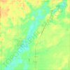 Athens Township topographic map, elevation, terrain