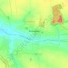 Selydove topographic map, elevation, terrain