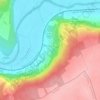 Pavant topographic map, elevation, terrain