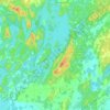 Charleston Lake topographic map, elevation, terrain