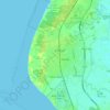 Formby topographic map, elevation, terrain