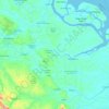 Pelalawan topographic map, elevation, terrain