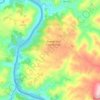 Peredo dos Castelhanos topographic map, elevation, terrain