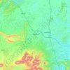 Consuegra topographic map, elevation, terrain