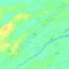 Kecamatan Batang Tuaka topographic map, elevation, terrain