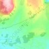 Killeany topographic map, elevation, terrain