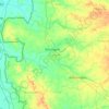 Bishalgarh topographic map, elevation, terrain