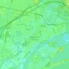 Sunbury-on-Thames topographic map, elevation, terrain